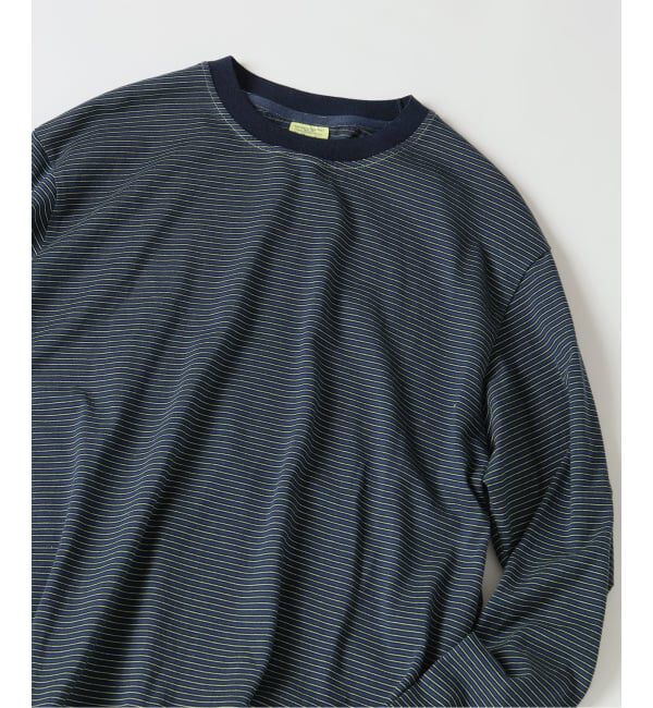 JOURNAL STANDARD relume「米富繊維 / Yonetomi 別注 ガーメントダイ ボーダー ロンT」|Tシャツ・カットソー|