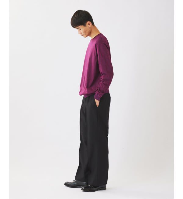 JOURNAL STANDARD relume「米富繊維 / Yonetomi 別注 ガーメントダイ ボーダー ロンT」|Tシャツ・カットソー|