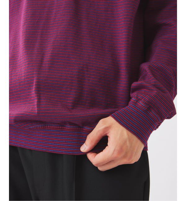 JOURNAL STANDARD relume「米富繊維 / Yonetomi 別注 ガーメントダイ ボーダー ロンT」|Tシャツ・カットソー|