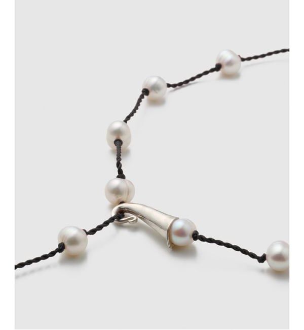 JOURNAL STANDARD「【TEINTE/タント】CALLA WHITE PEARL CORD NECKLACE」|ネックレス|