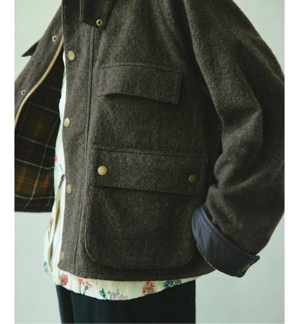 JOURNAL STANDARD「《予約》Barbour / バブアー 別注 ウール クロップド オールドビデール」|その他|