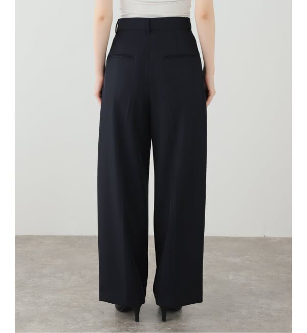 journal standard L'essage「ヴィスポリギャバパンツ（グレーA・ネイビー）」|スラックス|