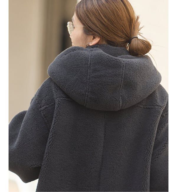 JOURNAL STANDARD「《予約》ECOPELフリースファーフードロング ブルゾン」|その他|