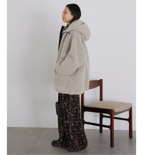 JOURNAL STANDARD「《予約》ECOPELフリースファーフードロング ブルゾン」|その他|