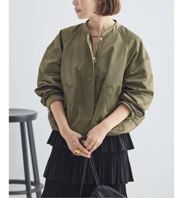 journal standard L'essage「《撥水》LIMONTA ナイロンブルゾン」|ブルゾン・スタジャン|