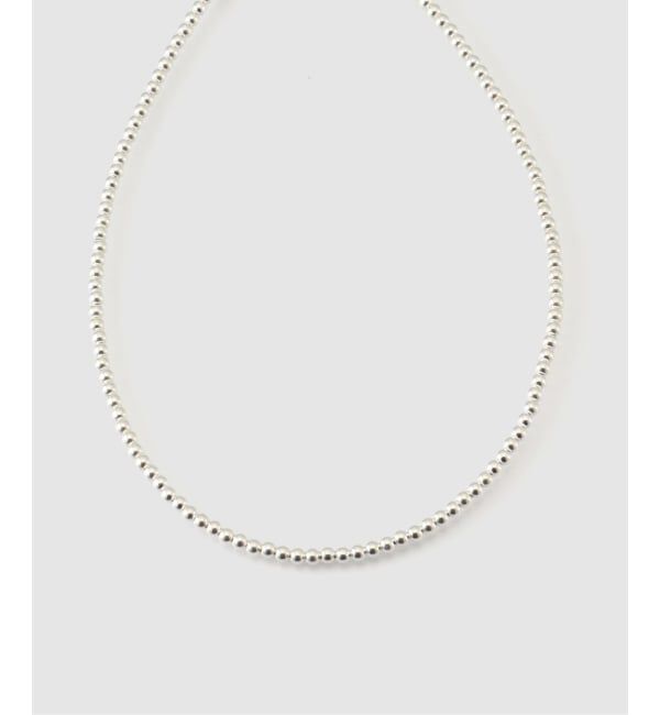 journal standard L'essage「ERICKA NICOLAS BEGAY ナバホパール 3mm/35cm ネックレス」|ネックレス|