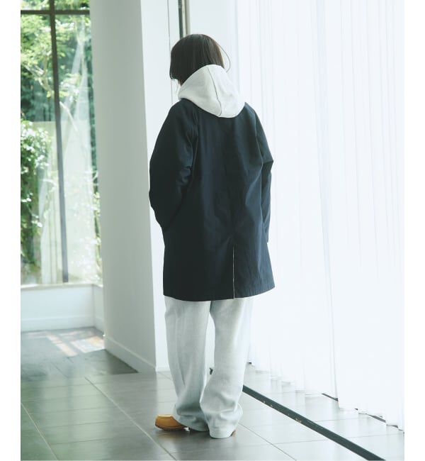 JOURNAL STANDARD「カモ柄 リバーシブル バルカラー コート」|ステンカラーコート|