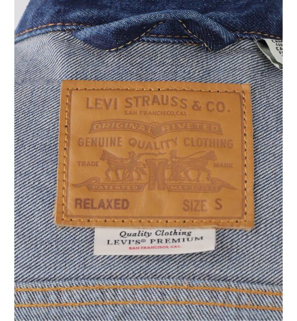 journal standard L'essage「LEVI'S/リーバイス MEN'S TYPE 2 トラッカージャケット」|デニムジャケット|