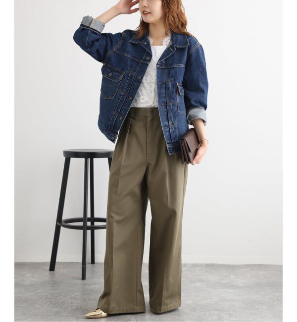 journal standard L'essage「LEVI'S/リーバイス MEN'S TYPE 2 トラッカージャケット」|デニムジャケット|