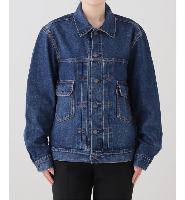 journal standard L'essage「LEVI'S/リーバイス MEN'S TYPE 2 トラッカージャケット」|デニムジャケット|