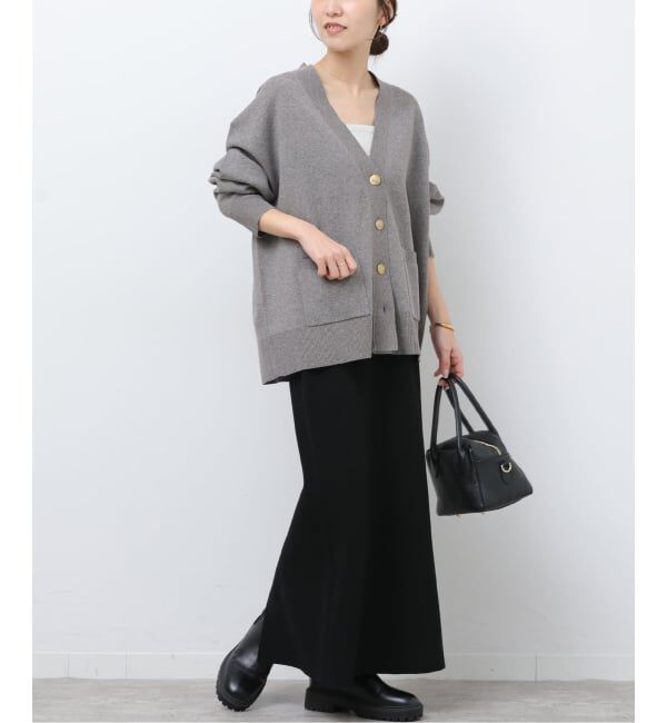 JOURNAL STANDARD relume「《一部WEB限定追加》コットンカシミヤミックスダブルニットVネックカーディガン」|カーディガン|