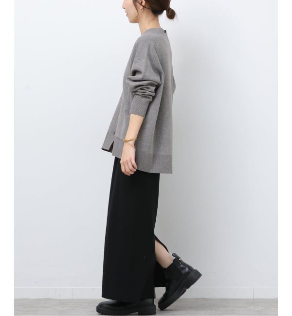 JOURNAL STANDARD relume「《一部WEB限定追加》コットンカシミヤミックスダブルニットVネックカーディガン」|カーディガン|