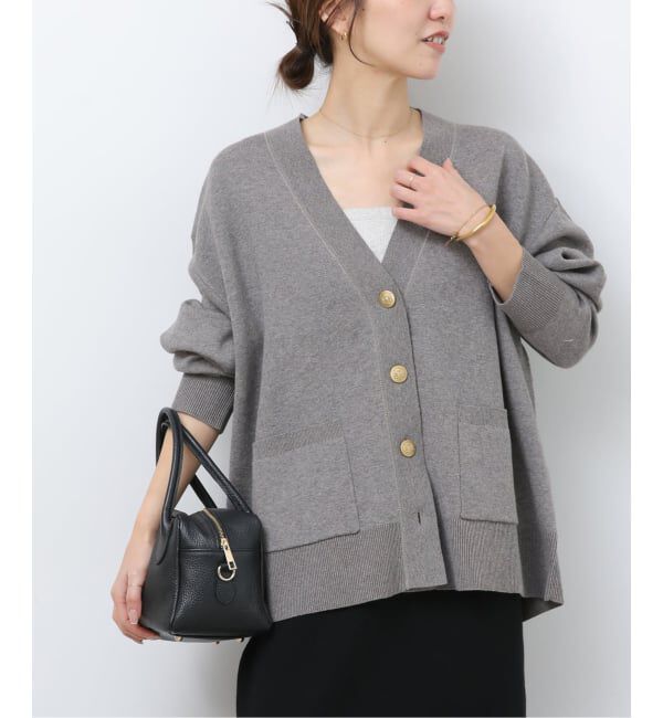 JOURNAL STANDARD relume「《一部WEB限定追加》コットンカシミヤミックスダブルニットVネックカーディガン」|カーディガン|