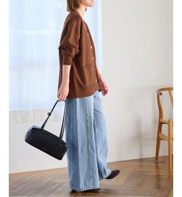JOURNAL STANDARD relume「《一部WEB限定追加》コットンカシミヤミックスダブルニットVネックカーディガン」|カーディガン|