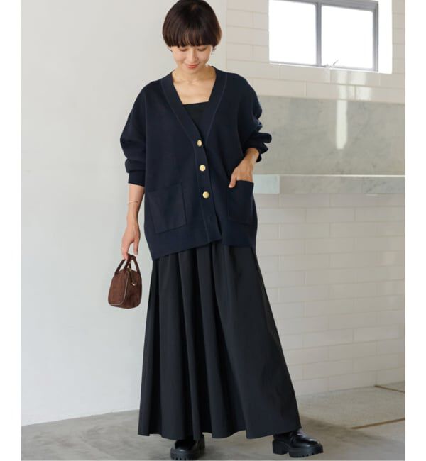 JOURNAL STANDARD relume「《一部WEB限定追加》コットンカシミヤミックスダブルニットVネックカーディガン」|カーディガン|