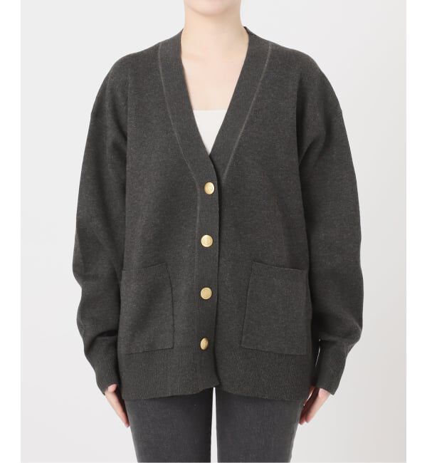 JOURNAL STANDARD relume「《一部WEB限定追加》コットンカシミヤミックスダブルニットVネックカーディガン」|カーディガン|