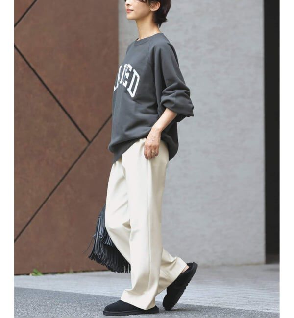 JOURNAL STANDARD relume「《追加予約2 / 新色》サーモサキソニー裏起毛パンツ」|スラックス|