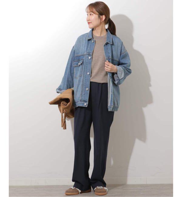 JOURNAL STANDARD relume「《追加予約2 / 新色》サーモサキソニー裏起毛パンツ」|スラックス|