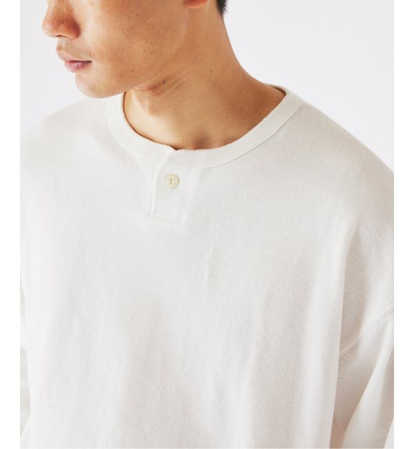 JOURNAL STANDARD relume「ブロック インレイ 1ボタン ヘンリーネック」|Tシャツ・カットソー|