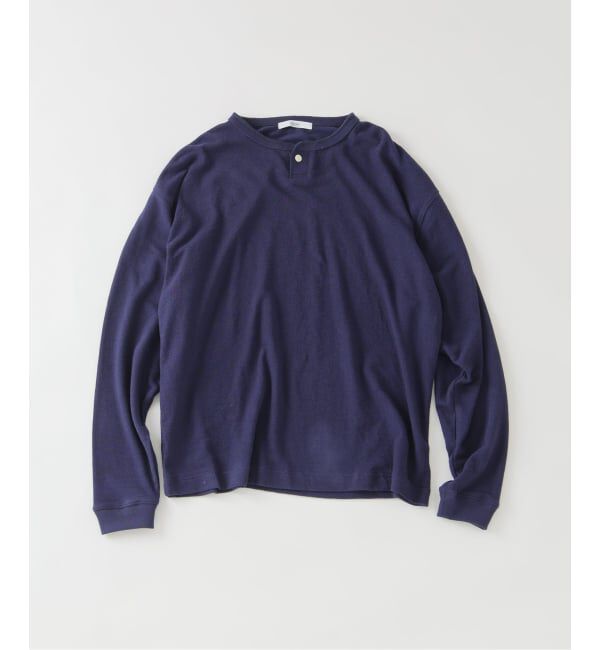 JOURNAL STANDARD relume「ブロック インレイ 1ボタン ヘンリーネック」|Tシャツ・カットソー|