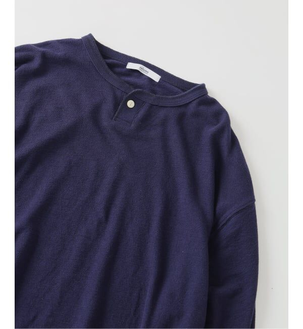 JOURNAL STANDARD relume「ブロック インレイ 1ボタン ヘンリーネック」|Tシャツ・カットソー|