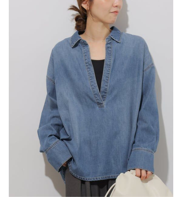 JOURNAL STANDARD relume「デニムスキッパーシャツ」|シャツ・ブラウス|