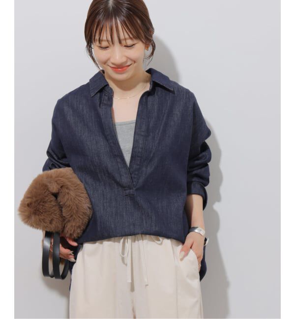 JOURNAL STANDARD relume「デニムスキッパーシャツ」|シャツ・ブラウス|
