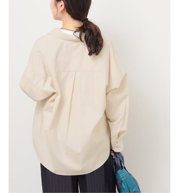 JOURNAL STANDARD relume「《追加》コットンコーデュロイオーバーサイズシャツ」|シャツ・ブラウス|