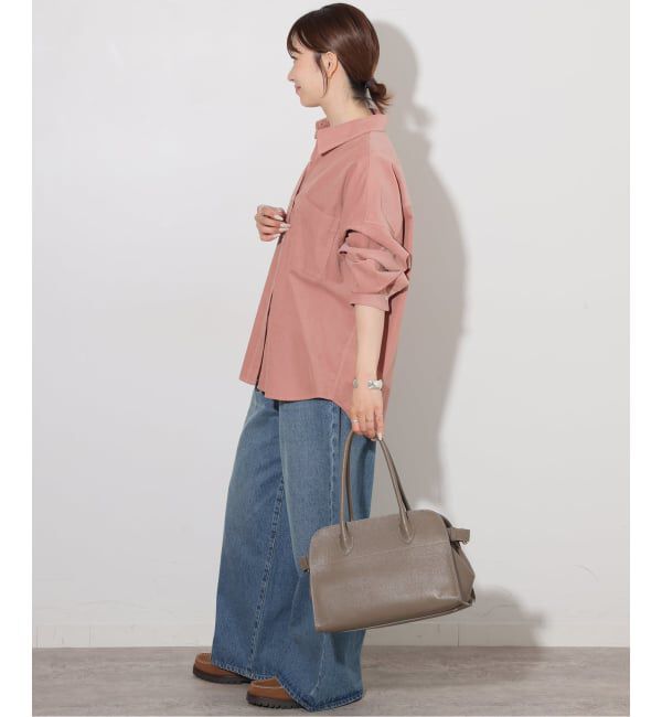 JOURNAL STANDARD relume「《追加》コットンコーデュロイオーバーサイズシャツ」|シャツ・ブラウス|