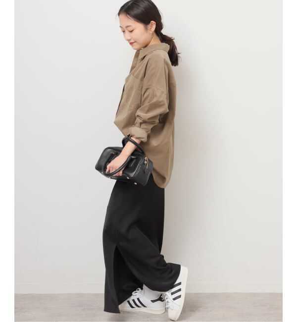 JOURNAL STANDARD relume「《追加》コットンコーデュロイオーバーサイズシャツ」|シャツ・ブラウス|