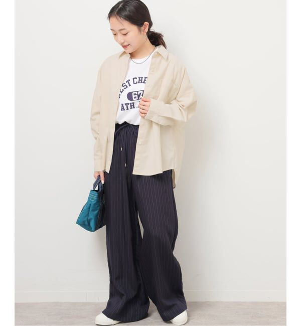 JOURNAL STANDARD relume「《追加》コットンコーデュロイオーバーサイズシャツ」|シャツ・ブラウス|
