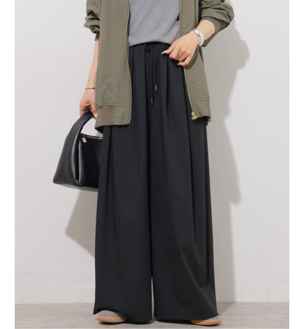 JOURNAL STANDARD relume「ソモウライクボリュームイージーパンツ」|スラックス|ブラック