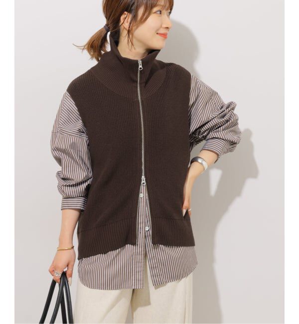 JOURNAL STANDARD relume「ハイネックジップベスト」|ベスト・ジレ|