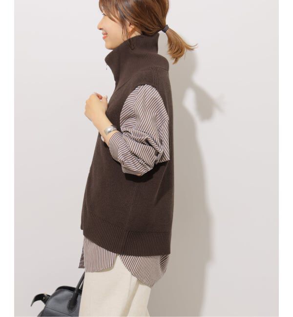 JOURNAL STANDARD relume「ハイネックジップベスト」|ベスト・ジレ|