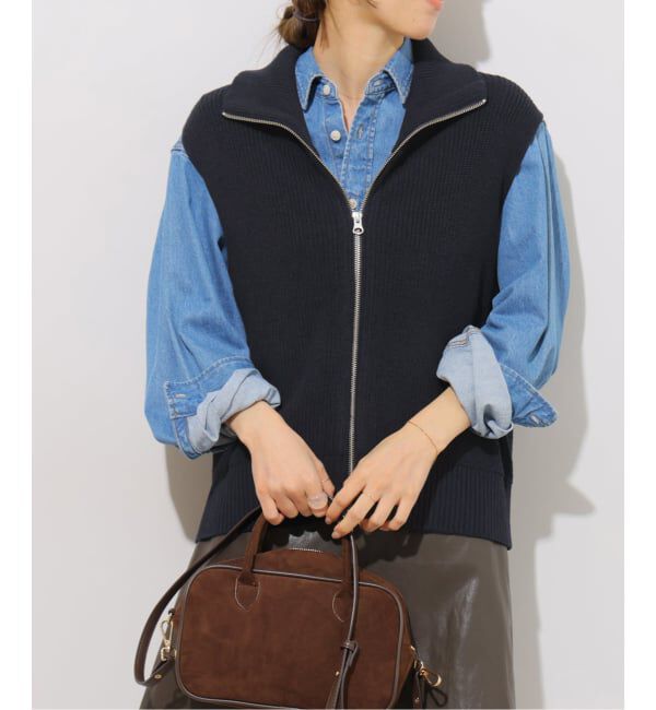 JOURNAL STANDARD relume「ハイネックジップベスト」|ベスト・ジレ|