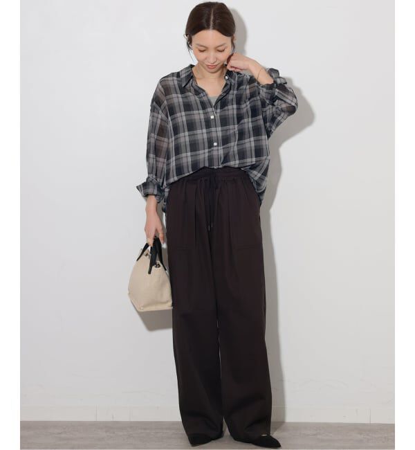 JOURNAL STANDARD relume「シアーボイルコットンチェックシャツ」|シャツ・ブラウス|