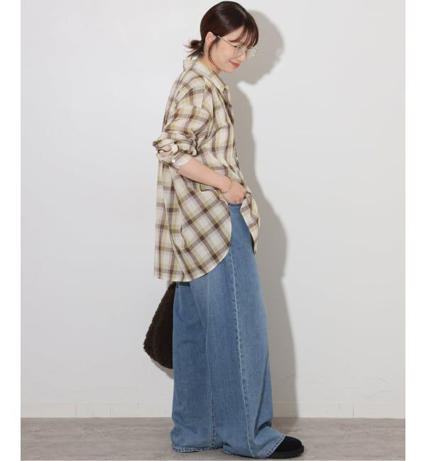 JOURNAL STANDARD relume「シアーボイルコットンチェックシャツ」|シャツ・ブラウス|