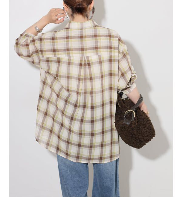 JOURNAL STANDARD relume「シアーボイルコットンチェックシャツ」|シャツ・ブラウス|