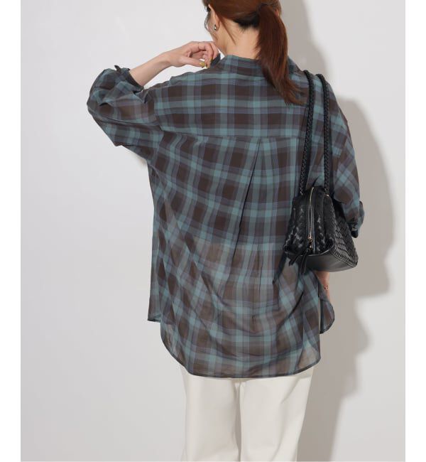 JOURNAL STANDARD relume「シアーボイルコットンチェックシャツ」|シャツ・ブラウス|