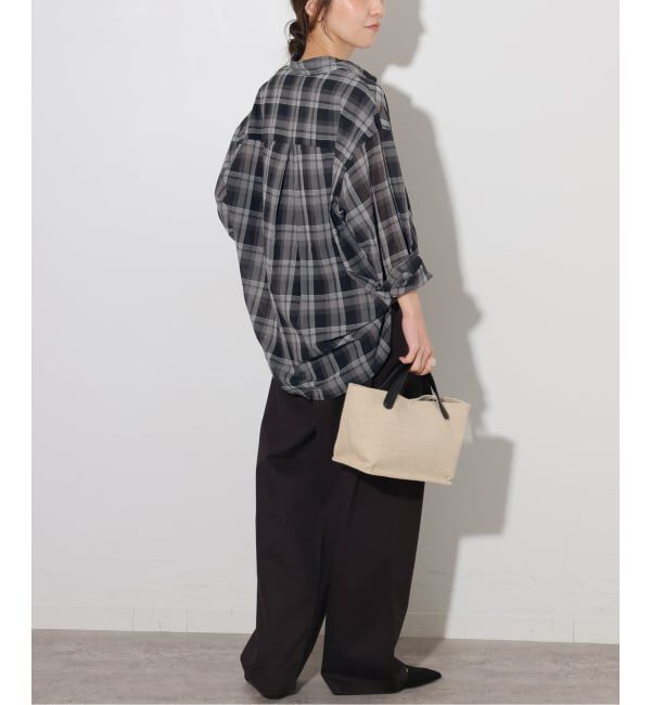 JOURNAL STANDARD relume「シアーボイルコットンチェックシャツ」|シャツ・ブラウス|