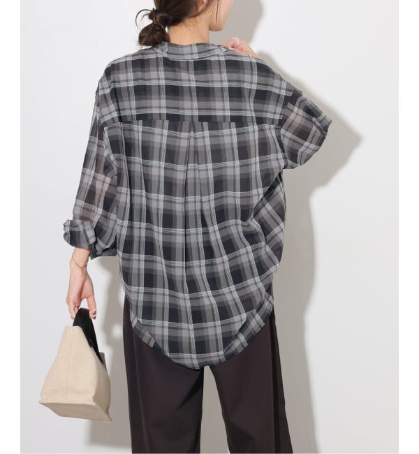 JOURNAL STANDARD relume「シアーボイルコットンチェックシャツ」|シャツ・ブラウス|