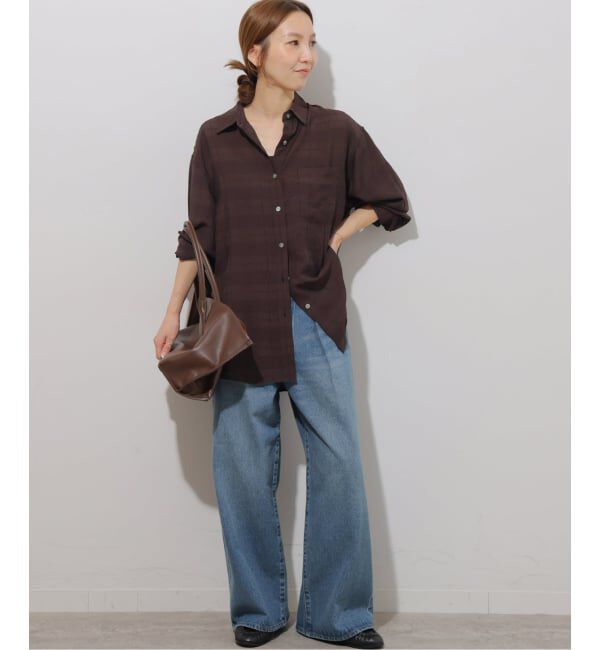 JOURNAL STANDARD relume「ドビーチェックシアーシャツ」|シャツ・ブラウス|