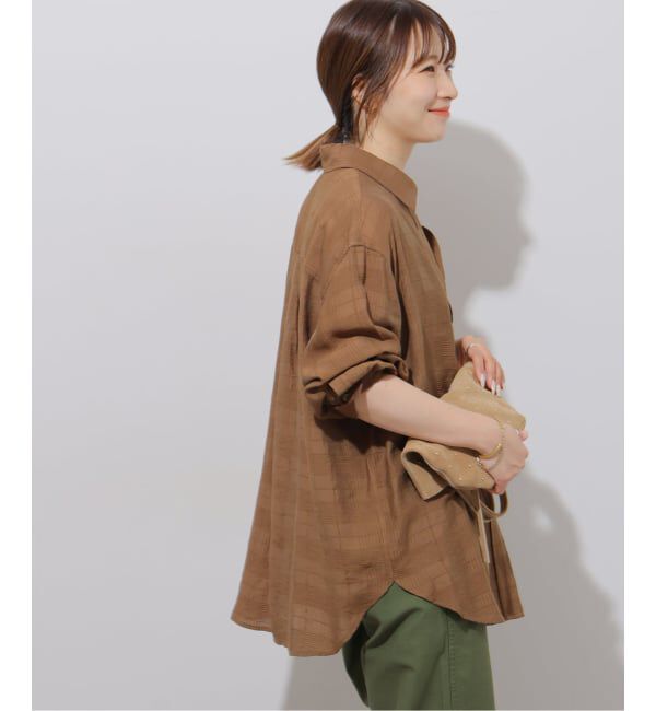 JOURNAL STANDARD relume「ドビーチェックシアーシャツ」|シャツ・ブラウス|