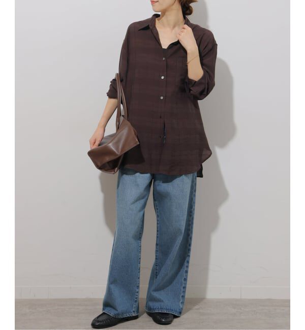 JOURNAL STANDARD relume「ドビーチェックシアーシャツ」|シャツ・ブラウス|