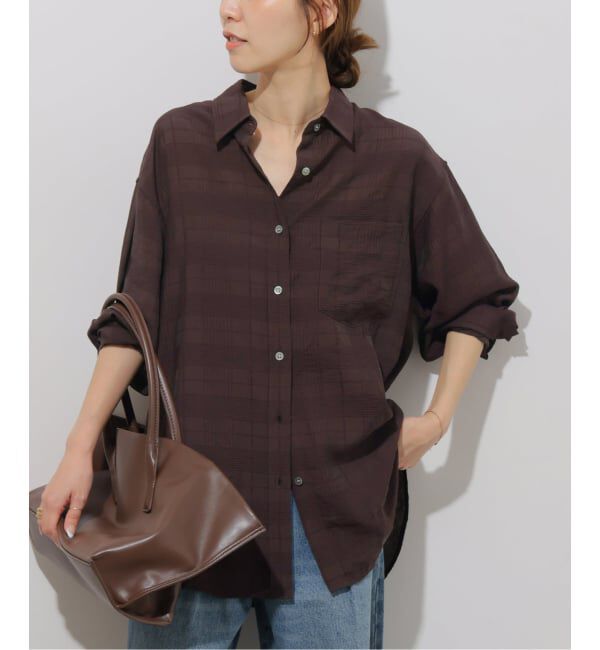 JOURNAL STANDARD relume「ドビーチェックシアーシャツ」|シャツ・ブラウス|
