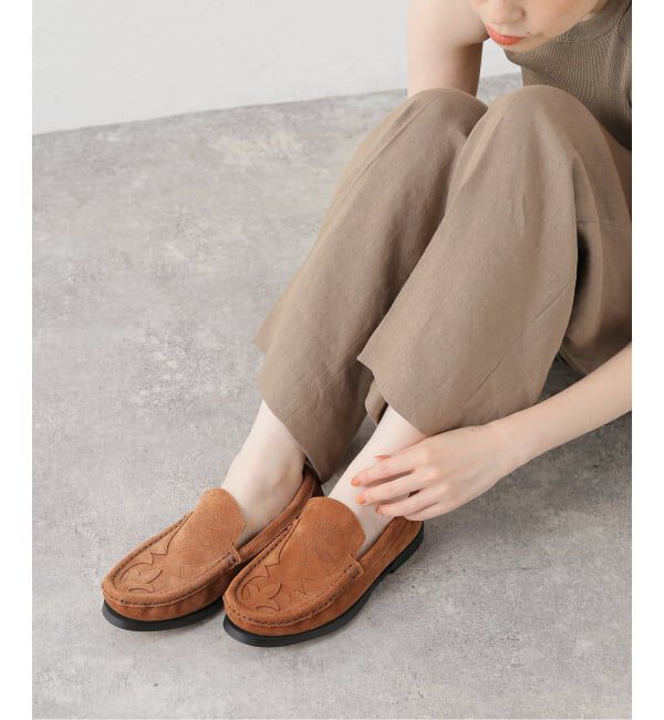 journal standard L'essage「TanC TOKYO/タンクトウキョウ COWBOY SUEDE LOAFER ローファー」|ローファー|