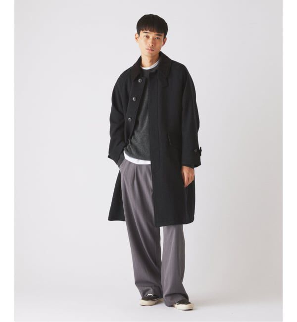 JOURNAL STANDARD relume「《予約》ハイランド ウール バルカラー コート」|ステンカラーコート|