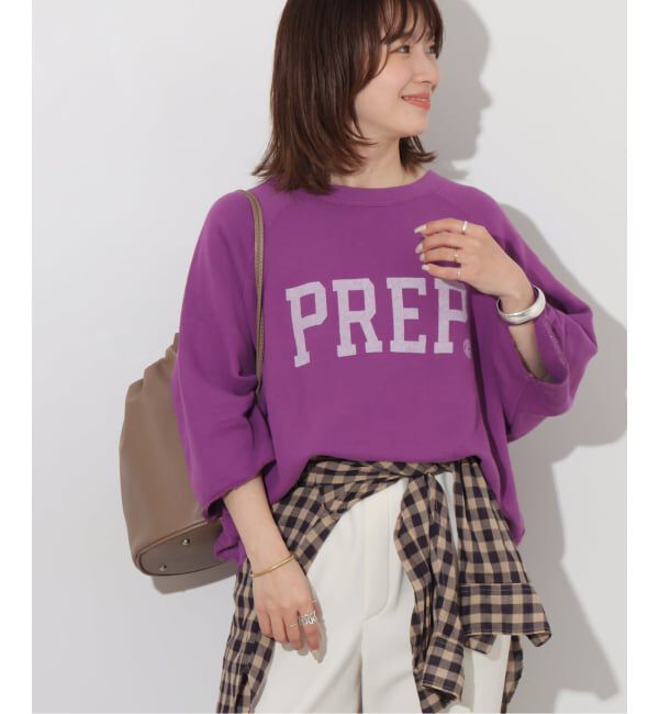 JOURNAL STANDARD relume「【HOLIDAYS COMFORT】 ドライインレーウラケH/S プルオーバー」|スウェット・ジャージ|パープル C