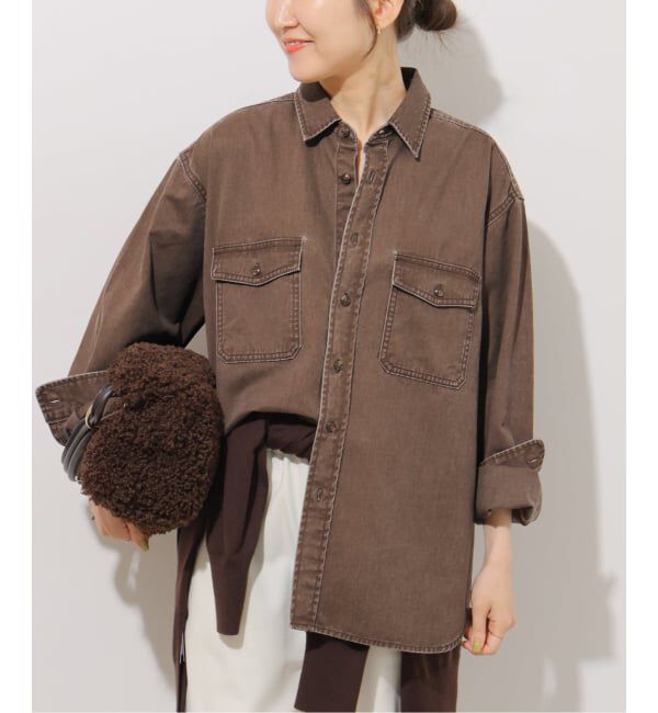 JOURNAL STANDARD relume「《追加予約7 / 新色》9oz デニムワークシャツ」|シャツ・ブラウス|