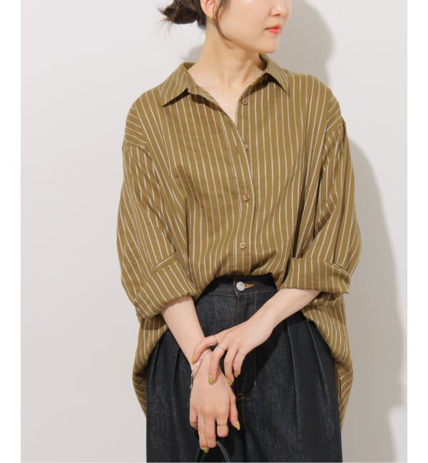 JOURNAL STANDARD relume「ニュアンスカラーストライプシャツ」|シャツ・ブラウス|